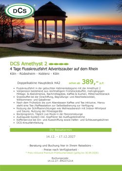 Adventszauber auf dem Rhein AM20807