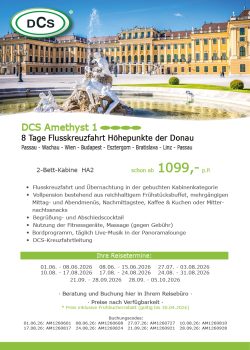 Höhepunkte der Donau AM1 170426