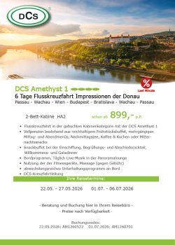 Impressionen der Donau AM1 LM