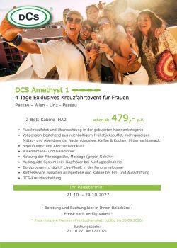 Kreuzfahrtevent für Frauen0807