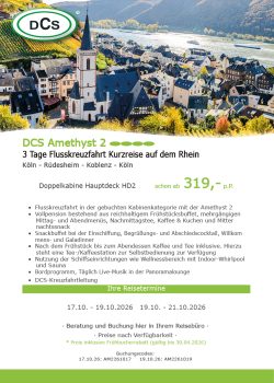 Kurzreise auf dem Rhein AM2 190226