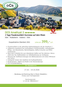 Kurzreise auf dem Rhein LM 3108