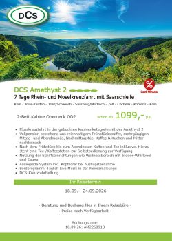 Rhein und Mosel mit Saarschleife LM 3108