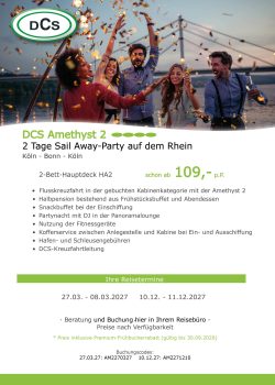 Sail Away-Party auf dem Rhein AM20807
